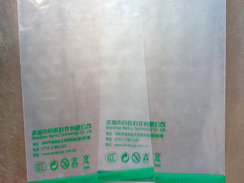 PE边封平口超透明胶袋